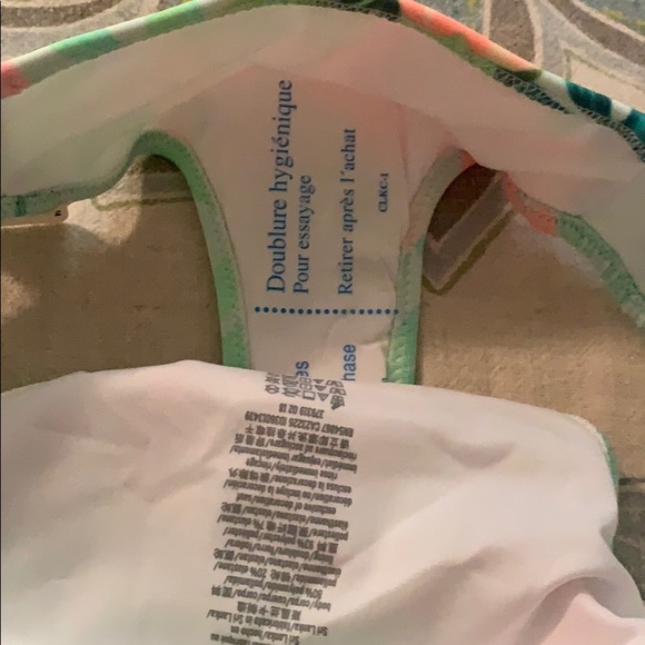 *BRAND NEW* PINK 2 PIECE OFF THE SHOULDER BIKINI - Picture 3 of 3